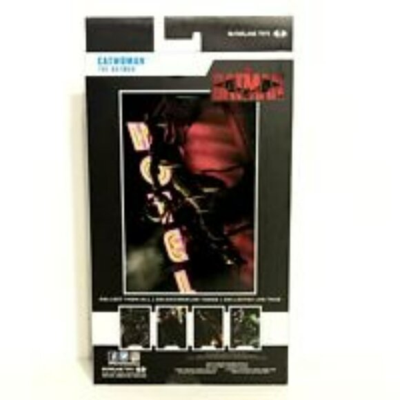 DC Multiverse The Batman CATWOMAN 7 Inch Action Figure Movie Wave 1 - Picture 4 of 5